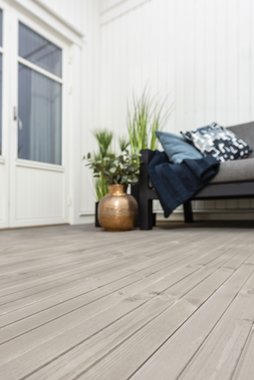 Terrassebord Strix 28x120, grå