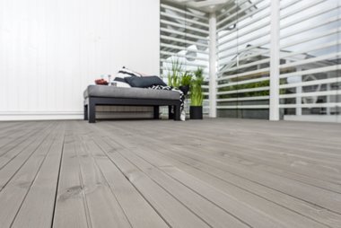 Terrassebord Strix 28x120, grå