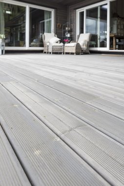 Terrassebord UNO 28x120, grå