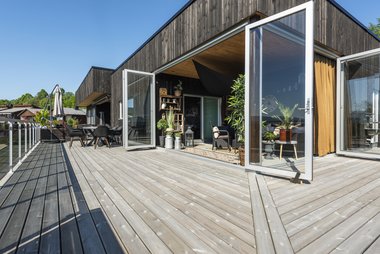 Terrassebord UNO 28x120, grå