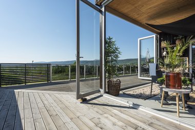 Terrassebord UNO 28x120, grå