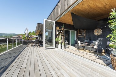 Terrassebord UNO 28x120, grå