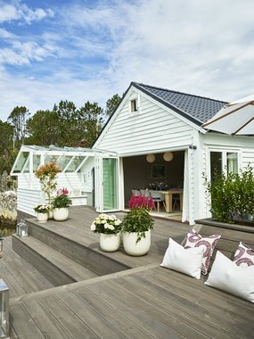 Terrassebord UNO 28x120, grå