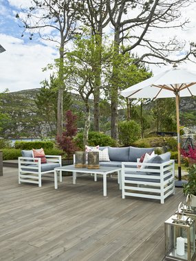 Terrassebord UNO 28x120, grå