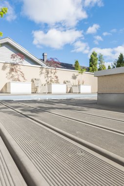 Terrassebord UNO 28x120, grå