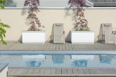 Terrassebord UNO 28x120, grå