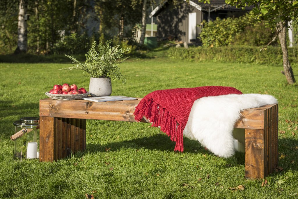 DIY, Bygg selv benk av terrassebord