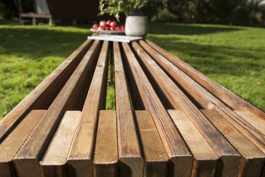 DIY, Bygg selv benk av terrassebord