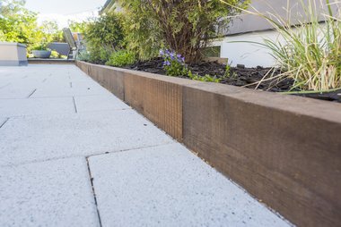 Jernbanesviller 7,5x20x180, brun 