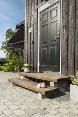 Jernbanesviller 7,5x20x180, brun 