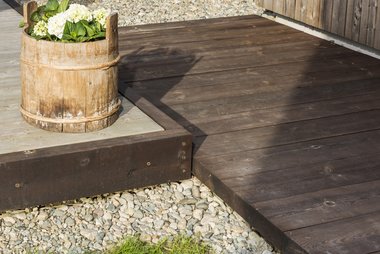 Jernbanesviller 7,5x20x180, brun 