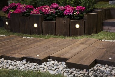 Jernbanesviller 7,5x20x180, brun 