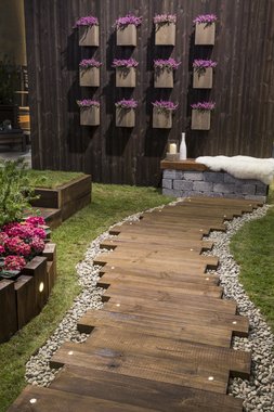 Jernbanesviller 7,5x20x180, brun 