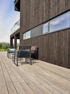 Concise Terrassebord 28x120, grå