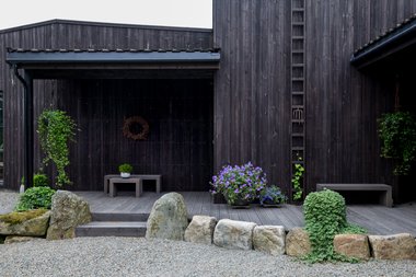 Rektangulær, setersvart