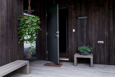 Rektangulær, setersvart