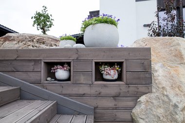 Terrassebord UNO 28x120, grå