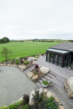 Terrassebord UNO 28x120, grå