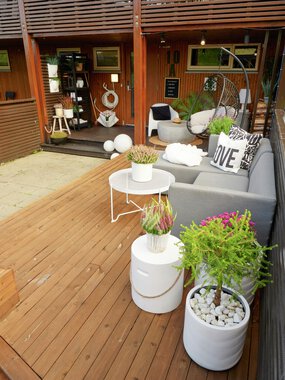 Trondheim - Flatåsen, Gunn Berit Fineidet, uteområde med MøreRoyal