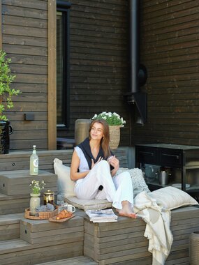 Oslo - Ekeberg – Lasse Vermeli – Uterom i MøreRoyal