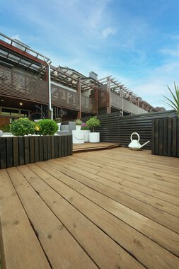 Trondheim - Flatåsen, Gunn Berit Fineidet, uteområde med MøreRoyal