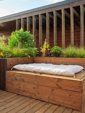 Trondheim - Flatåsen, Gunn Berit Fineidet, uteområde med MøreRoyal