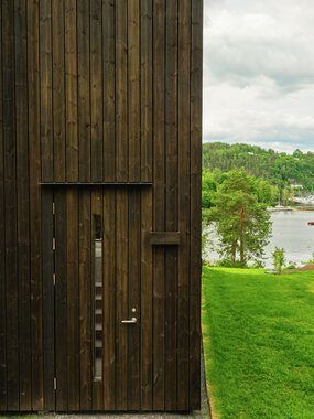 Asker - Benjamin Stenmarck og Pia Bergmann, tvillinghus på Nærsnes