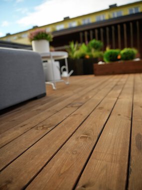 Trondheim - Flatåsen, Gunn Berit Fineidet, uteområde med MøreRoyal