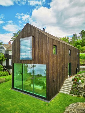 Asker - Benjamin Stenmarck og Pia Bergmann, tvillinghus på Nærsnes