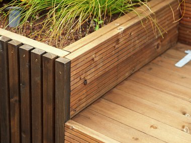 Trondheim - Flatåsen, Gunn Berit Fineidet, uteområde med MøreRoyal