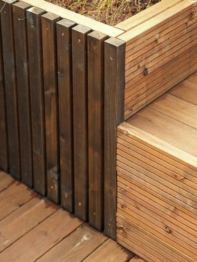 Trondheim - Flatåsen, Gunn Berit Fineidet, uteområde med MøreRoyal