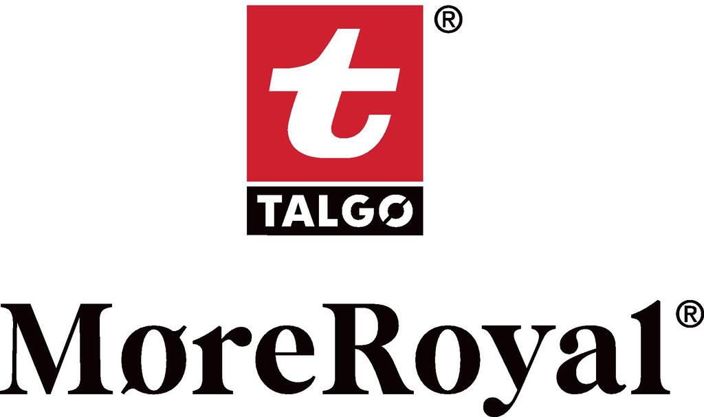 TM logo, stående sort og rød