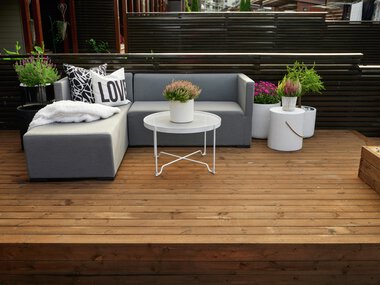 Trondheim - Flatåsen, Gunn Berit Fineidet, uteområde med MøreRoyal