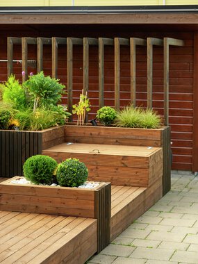 Trondheim - Flatåsen, Gunn Berit Fineidet, uteområde med MøreRoyal