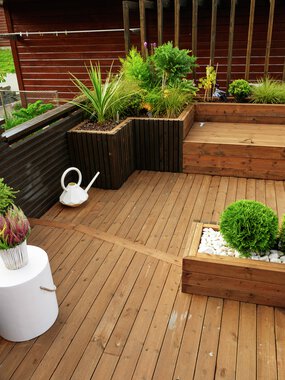 Trondheim - Flatåsen, Gunn Berit Fineidet, uteområde med MøreRoyal