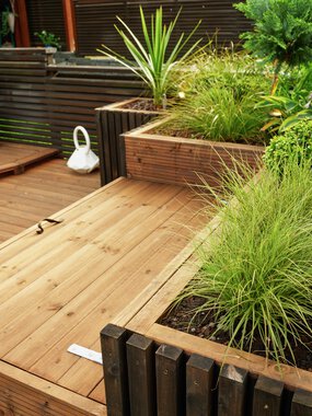 Trondheim - Flatåsen, Gunn Berit Fineidet, uteområde med MøreRoyal