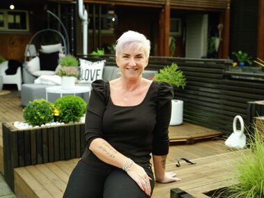 Trondheim - Flatåsen, Gunn Berit Fineidet, uteområde med MøreRoyal