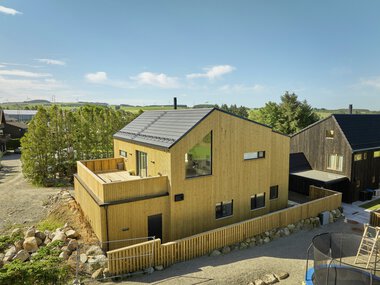 Time – Enebolig Undheim, Sælandsvegen 38 med MøreRoyal Nature