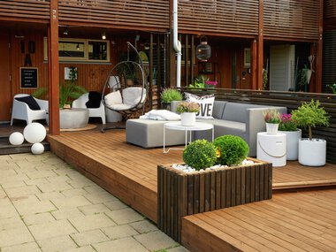 Trondheim - Flatåsen, Gunn Berit Fineidet, uteområde med MøreRoyal