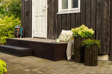 Miljøfoto: RE:FORM - rund blomsterkasse