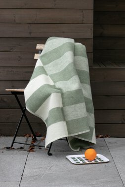 Lillestrøm - Anette Wie, stol med pledd