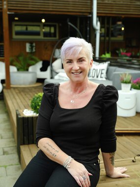 Trondheim - Flatåsen, Gunn Berit Fineidet, uteområde med MøreRoyal