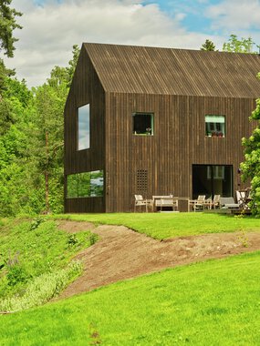 Asker - Benjamin Stenmarck og Pia Bergmann, tvillinghus på Nærsnes