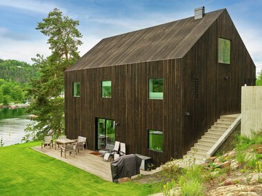 Asker - Benjamin Stenmarck og Pia Bergmann, tvillinghus på Nærsnes