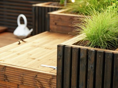 Trondheim - Flatåsen, Gunn Berit Fineidet, uteområde med MøreRoyal