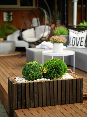 Trondheim - Flatåsen, Gunn Berit Fineidet, uteområde med MøreRoyal