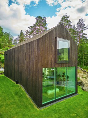 Asker - Benjamin Stenmarck og Pia Bergmann, tvillinghus på Nærsnes