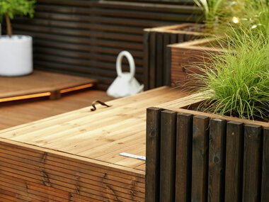 Trondheim - Flatåsen, Gunn Berit Fineidet, uteområde med MøreRoyal