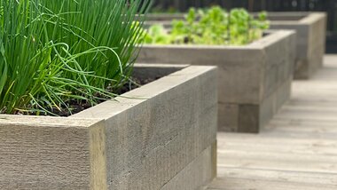 Jernbanesviller 7,5x20x180, grå