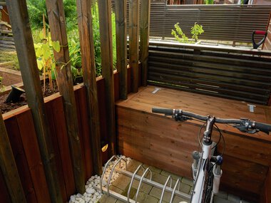 Trondheim - Flatåsen, Gunn Berit Fineidet, uteområde med MøreRoyal